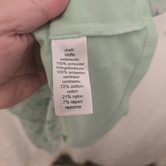 Maurices Pale Green Dress With Flowers Womens Sz Xxl - Picture 9 of 10